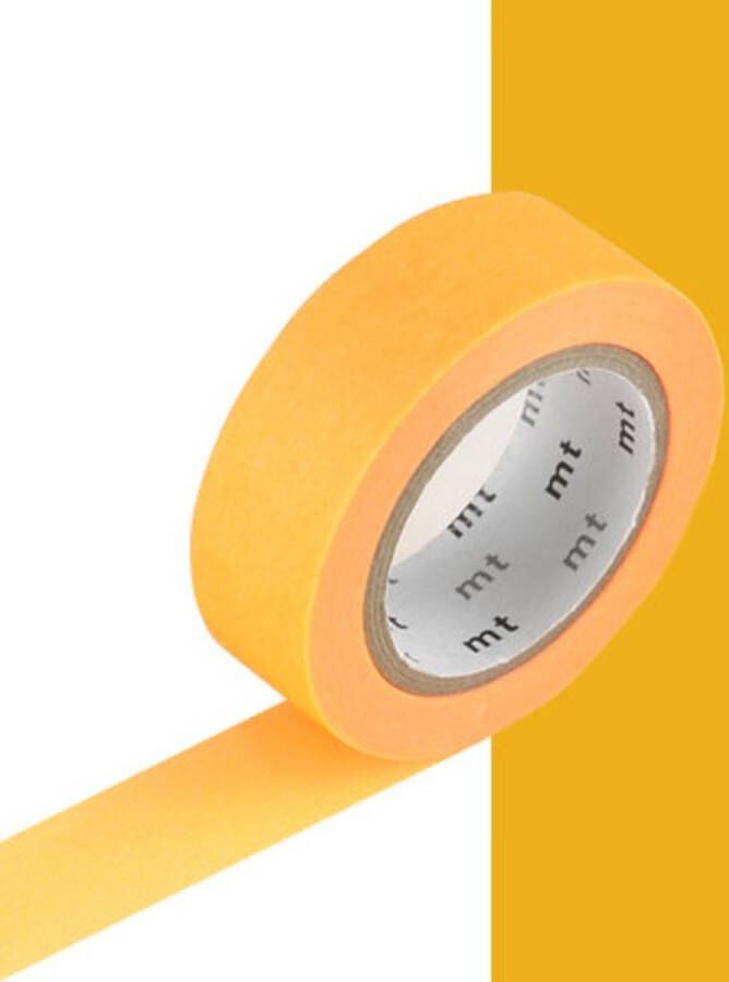 MT Masking tape Washi Tape Knal Oranje 10 meter x 1 5 cm. Shocking Orange