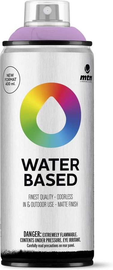 Mtn Water Based Spuitbus verf op waterbasis RV-214 Violet 400ml