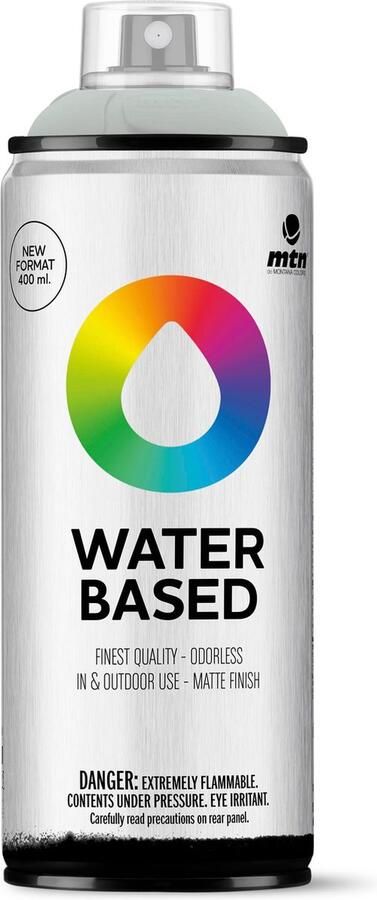 Mtn Water Based Spuitbus verf op waterbasis RV-7047 Siberia Grey 400ml