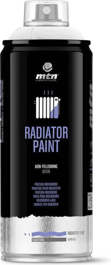 Mtn PRO Radiator Spray Paint Metaalverf voor verwarming Beige