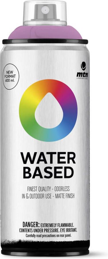 Mtn Water Based Spuitbus verf op waterbasis RV-224 Witch Violet 400ml