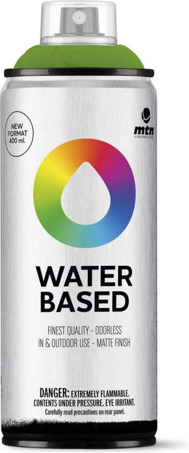 Mtn Water Based Spuitbus verf op waterbasis RV-334 Guernica Green 400ml