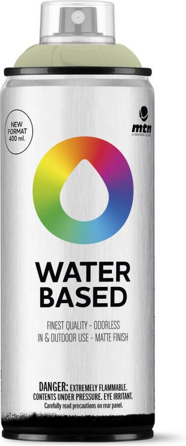 Mtn Water Based Spuitbus verf op waterbasis RV-345 Peyote Green 400ml