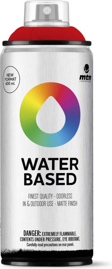 Mtn Water Based Spuitbus verf op waterbasis RV-347 East Orange 400ml