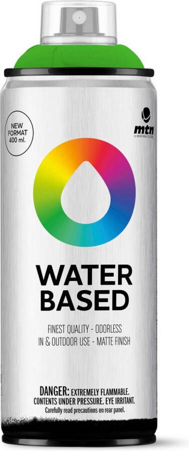 Mtn Water Based Spuitbus verf op waterbasis RV-6018 Valley Green 400ml