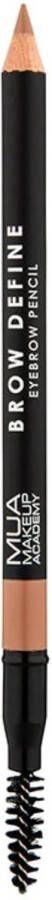 Mua brow define wenkbrauw potlood eyebrow pencil met puntenslijper in dop col. fair bruin