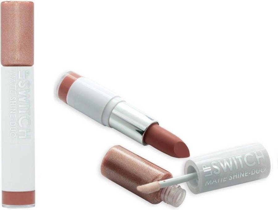 Mua Switch Matte Shine-Duo Liquid Lipstick Brown Bay