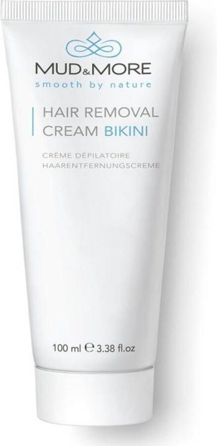 Mud & More Hair Removal Cream Bikini Ontharingscrème 1 st