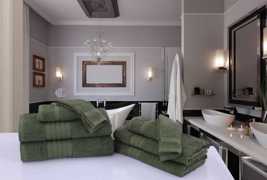 Good morning Badlaken Uni Towels Katoen walkfrottee bies 500 GSM effen zonder ophangbeugel (2 stuks)