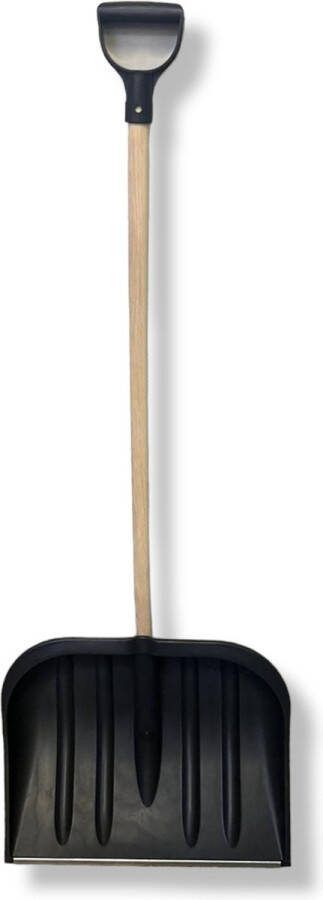 Mullrose Sneeuwschep Houten steel 130 cm