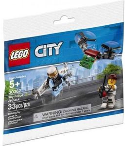 Multikleur LEGO City Luchtpolitie jetpack (polybag) 30362