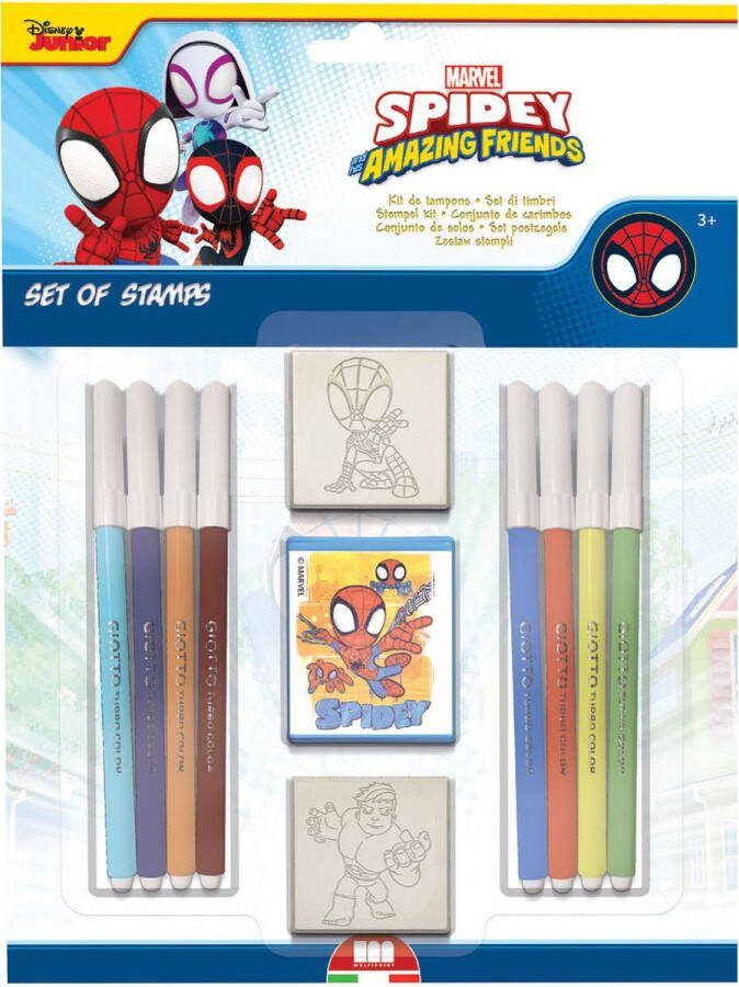 Multiprint Spidey Stempelset 11dlg
