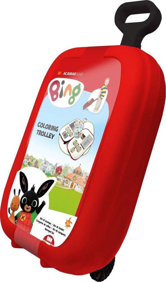 Multiprint Tekenset Trolley Bing: 63-delig