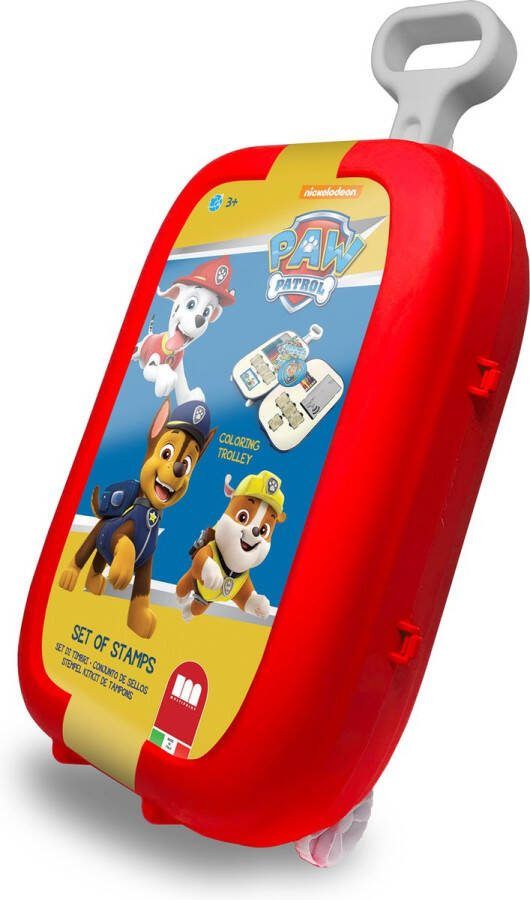 Multiprint Tekenset Trolley Paw Patrol: 63-delig