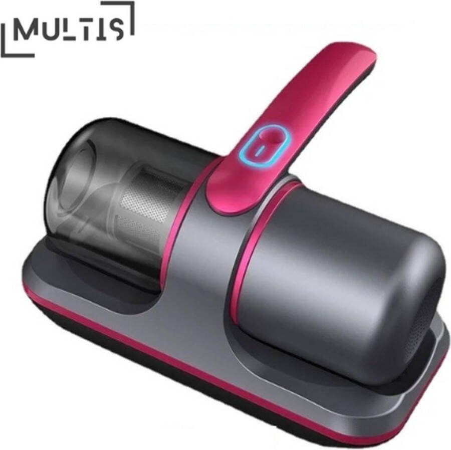 Multis Handstofzuiger Kruimeldief Stofzuiger Draadloos Snoerloos Krachtige Zuigkracht 12kpa Rood