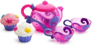 Munchkin bath tea and cupcake set thee en cupcakeservies voor in bad