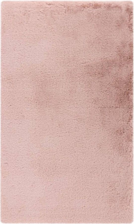 Muratap Tapijtenloods Heaven Vacht Badmat Hoogpolig Soft Touch Roze- 50x90 CM