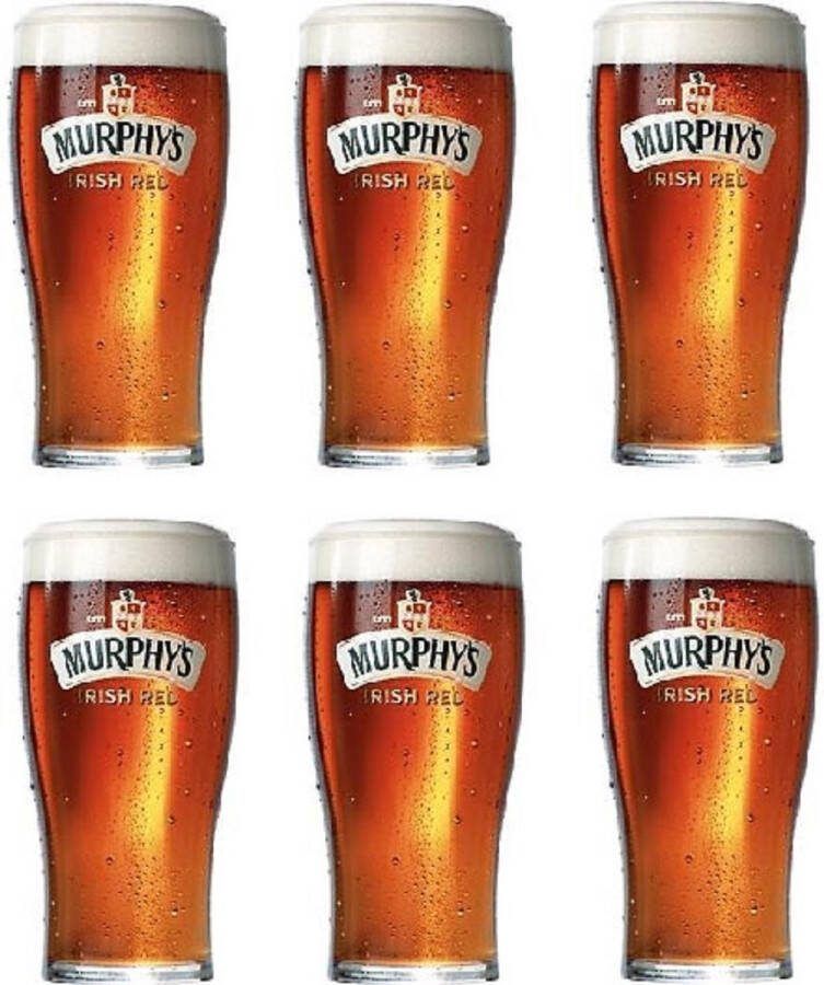 Murphy's Irish Red Bierglas 250 ml 6 Stuks