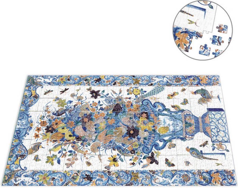 Museum Webshop Legpuzzel 1000 stukjes Delfts Blauw Polychrome Vaas