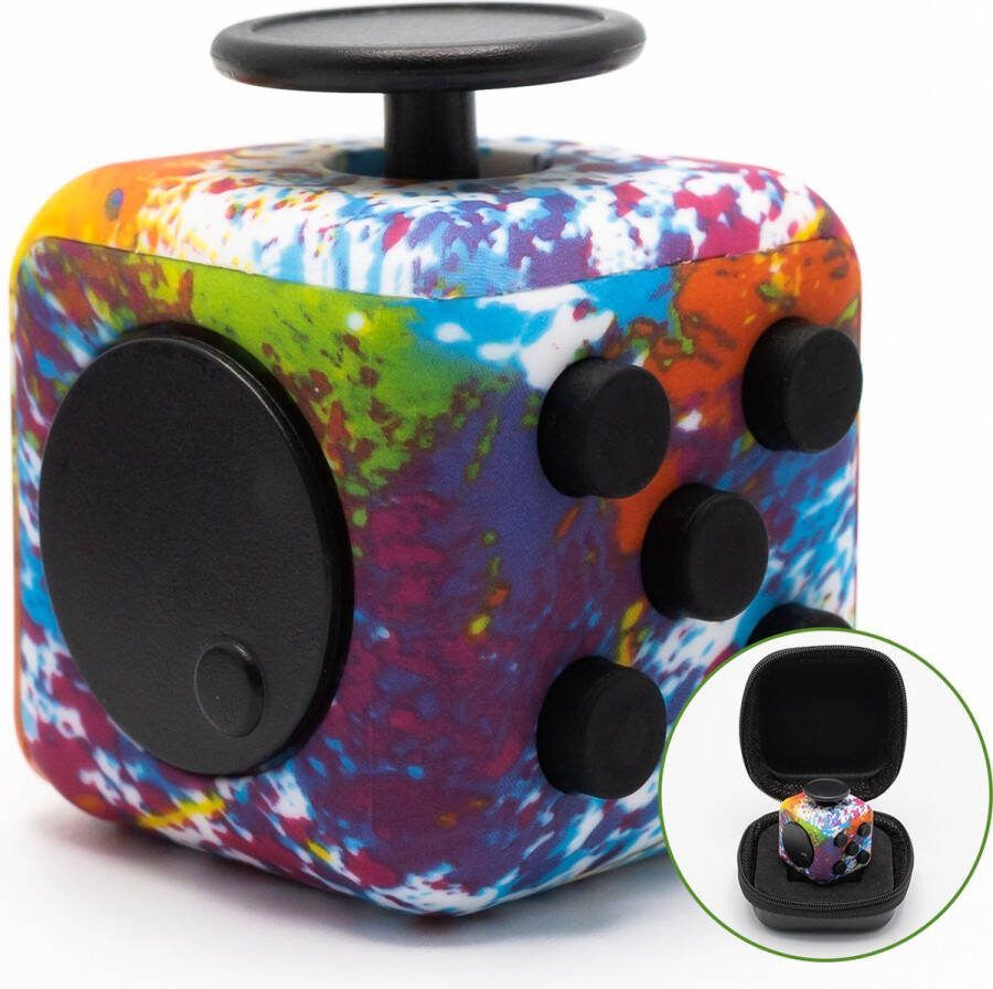 Must-Have for Kids Fidget Cube Graffiti Fidget Kado Fidget Toys Duurzaam Speelgoed Vanaf 3 Jaar Speelgoed Meisjes & Jongens 8 Jaar 9 Jaar 10 Jaar Anti Stress Speelgoed Fidgets Speelgoed 5 Jaar Kinderspeelgoed Speelgoed Voor In De Auto