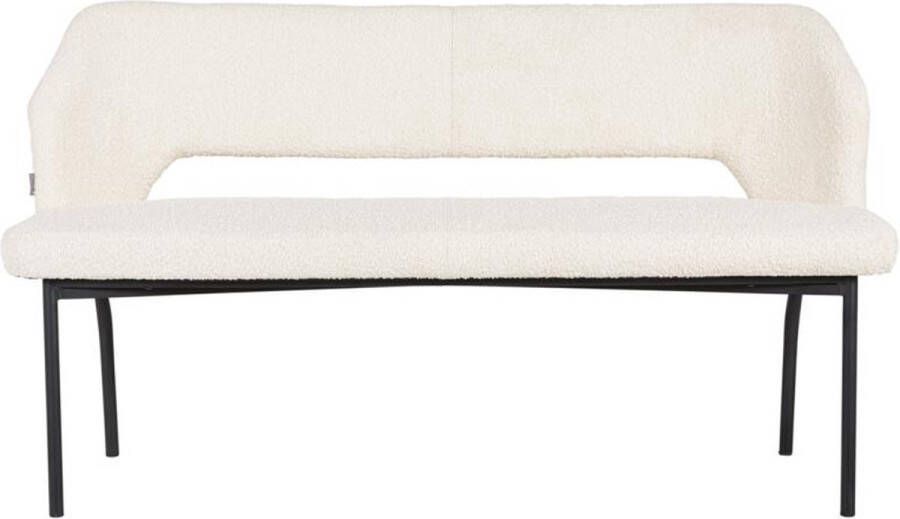 Must Living Bench Bloom 150 86x150x57 cm bouclé natural