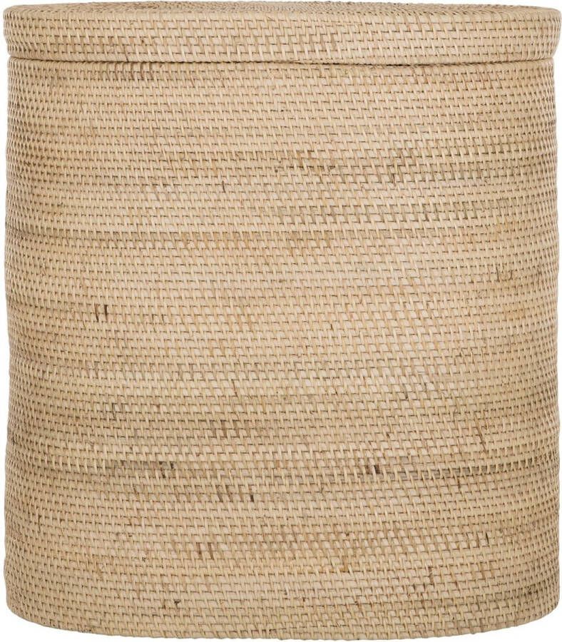 Must Living Laundry basket Flores oval Natural 54x50x30 cm