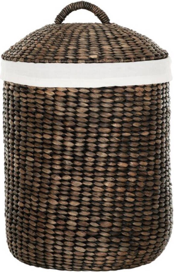 Must Living Laundry basket Tahiti BLACK WASH 48 55xØ40 cm