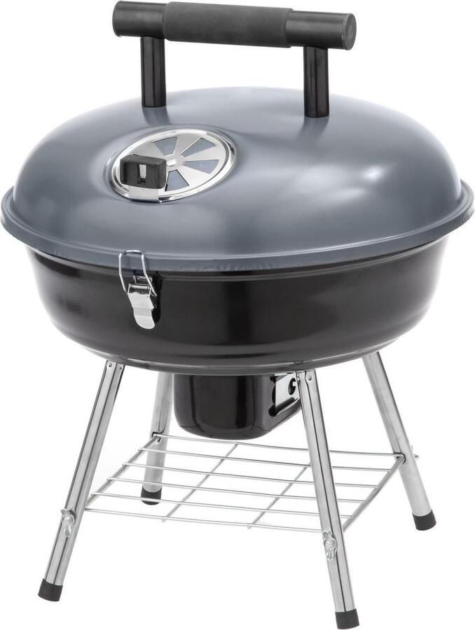 Mustang mini Houtskool barbecue Festival grijs Mini barbecue