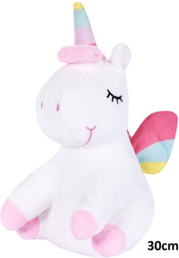 MustHaves knuffel Unicorn 30 cm white