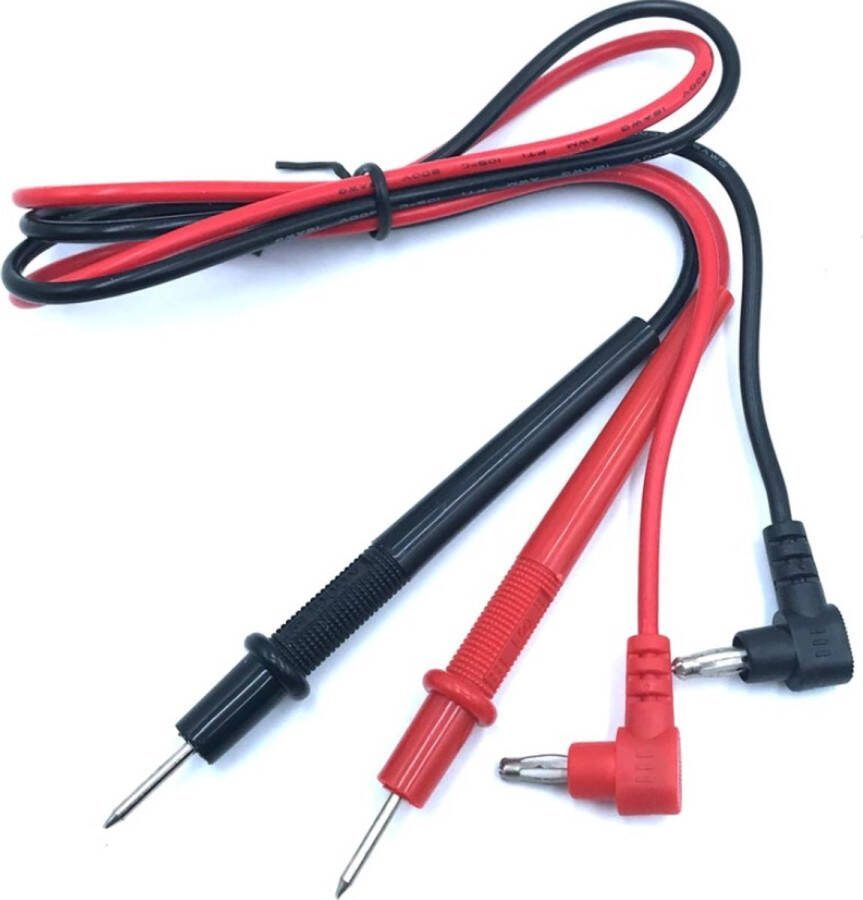 Mustool Test kabels voor multimeters haaks 80cm
