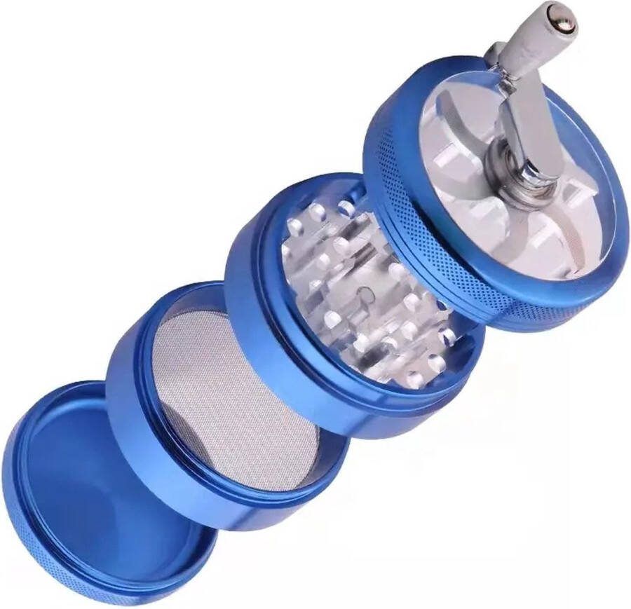 Mut Grinder met grip 40mm mini Rood Herbal Grinder Accessoires crusher vermaler kruimelaar koffie molen kruiden molen kruiden vergruizer pulverizer