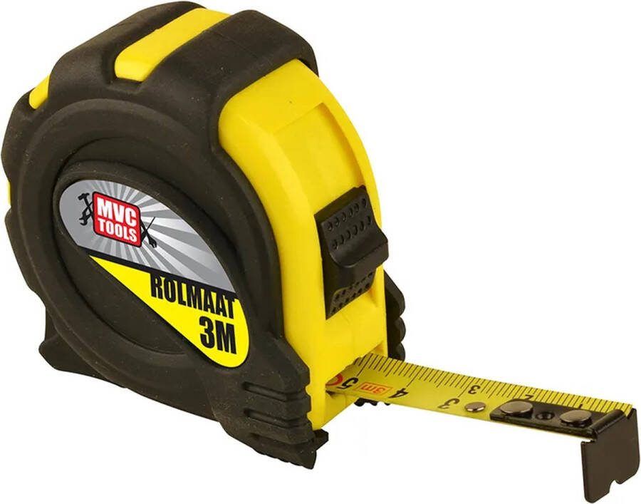 MVC Tools Rolmaat 3 meter 16mm +magneet kop