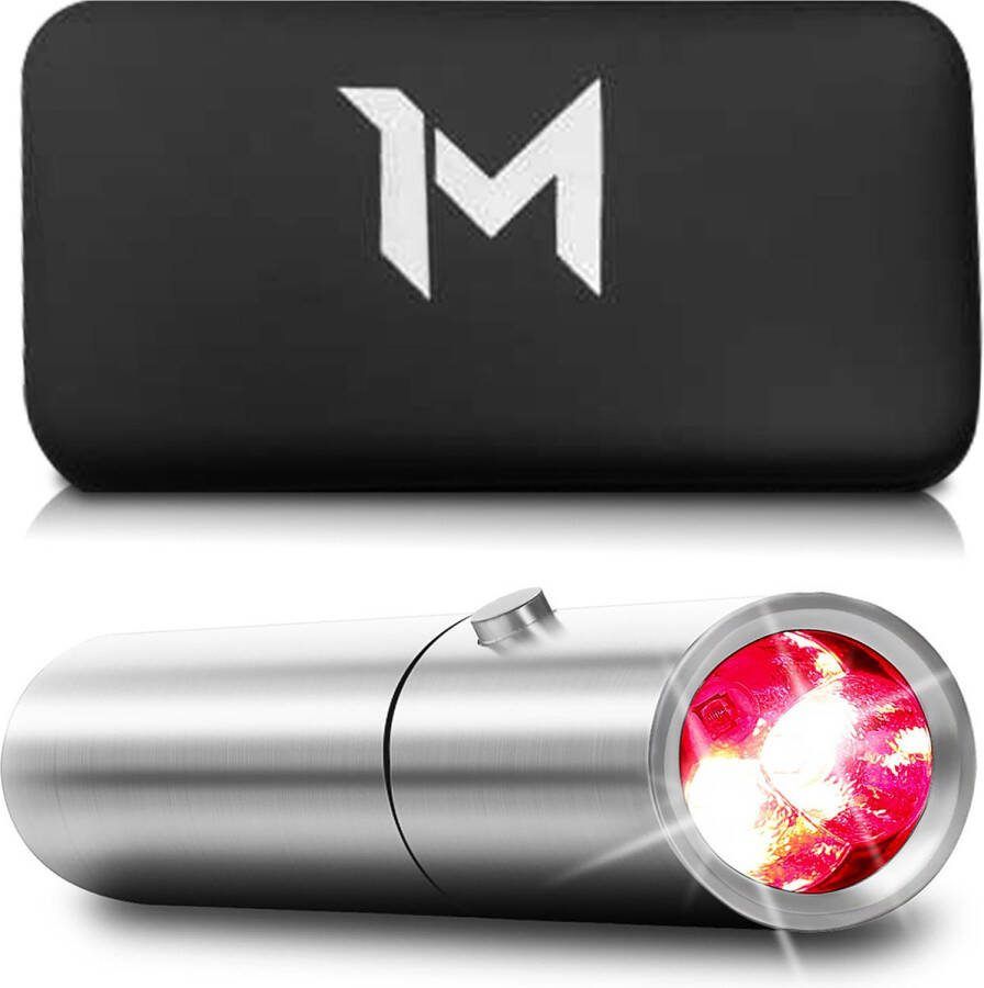 MVOLO ReliefTorch Draagbare Infraroodlamp voor Spier- en Gewrichtspijn Rood Licht Therapie voor Pijnverlichting Herstel en Huidverzorging