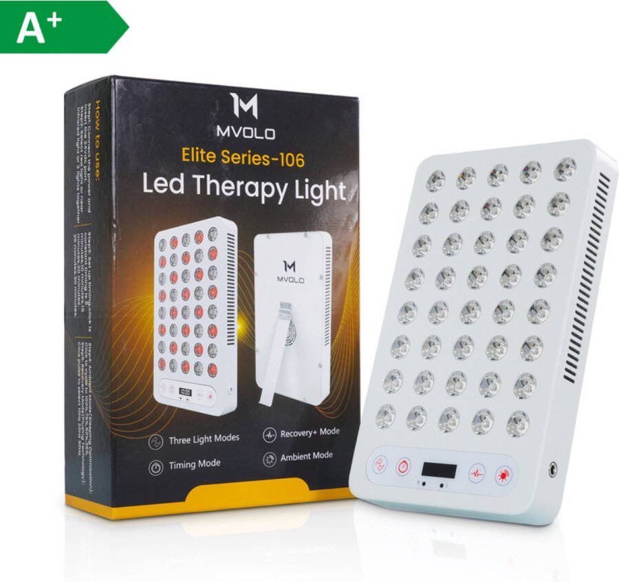 MVOLO Rood licht Elite series 106 Infraroodlamp Fibromyalgie Acne Eczeem Lichttherapie Collageen Gewrichtspijn Spierpijn