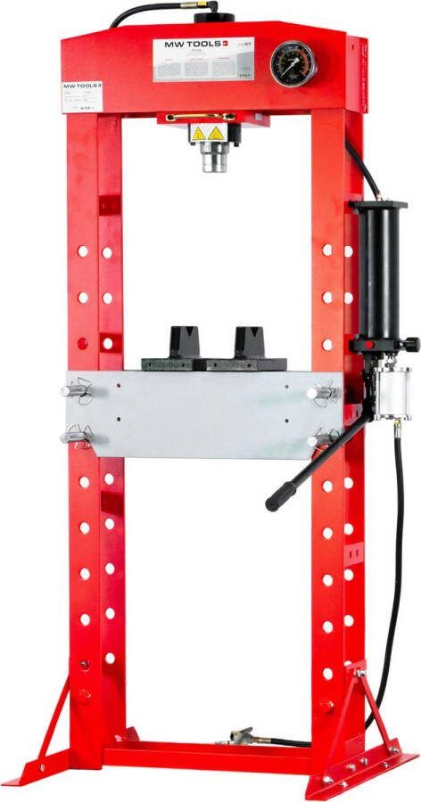 MW Tools Hydraulisch pneumatische pers 30T mobiele cilinder PPH30B