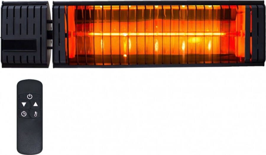 MW Tools Infrarood warmtestraler 2500W met amber lamp MW-Tools IRS25A