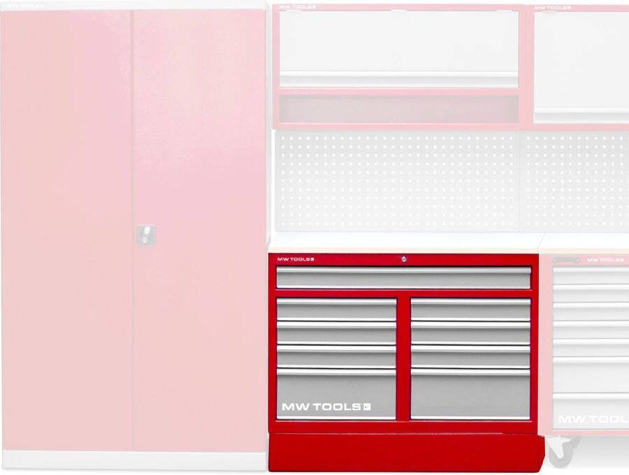 MW Tools Praco werkbank 9 lades + 1 kast PRAL9