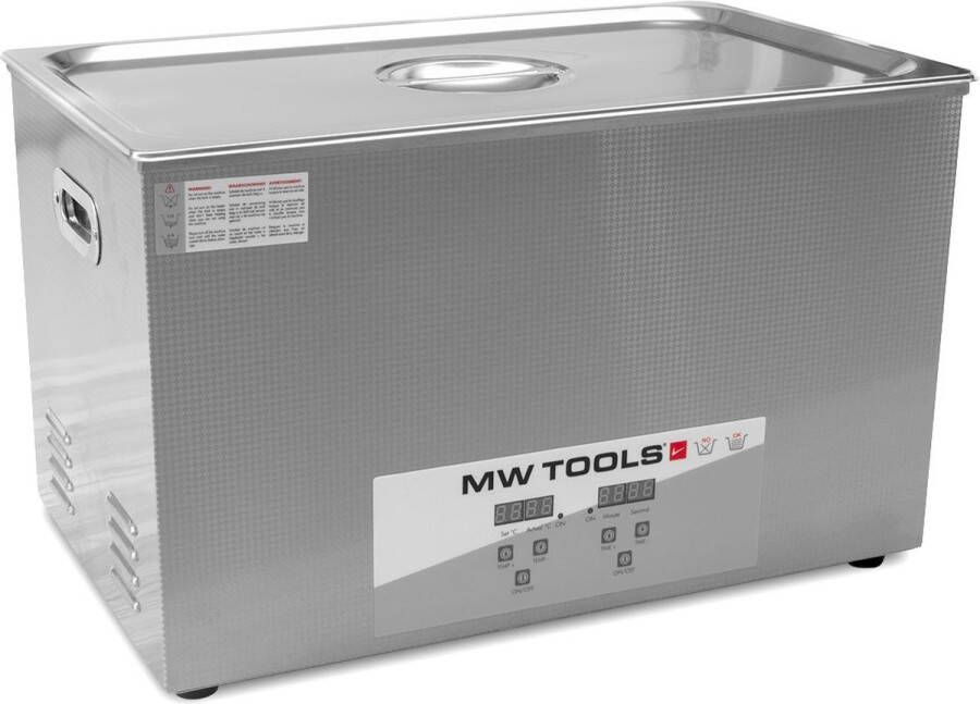 MW Tools Ultrasoonreiniger 30L 1400W 500x300x200mm UCC030