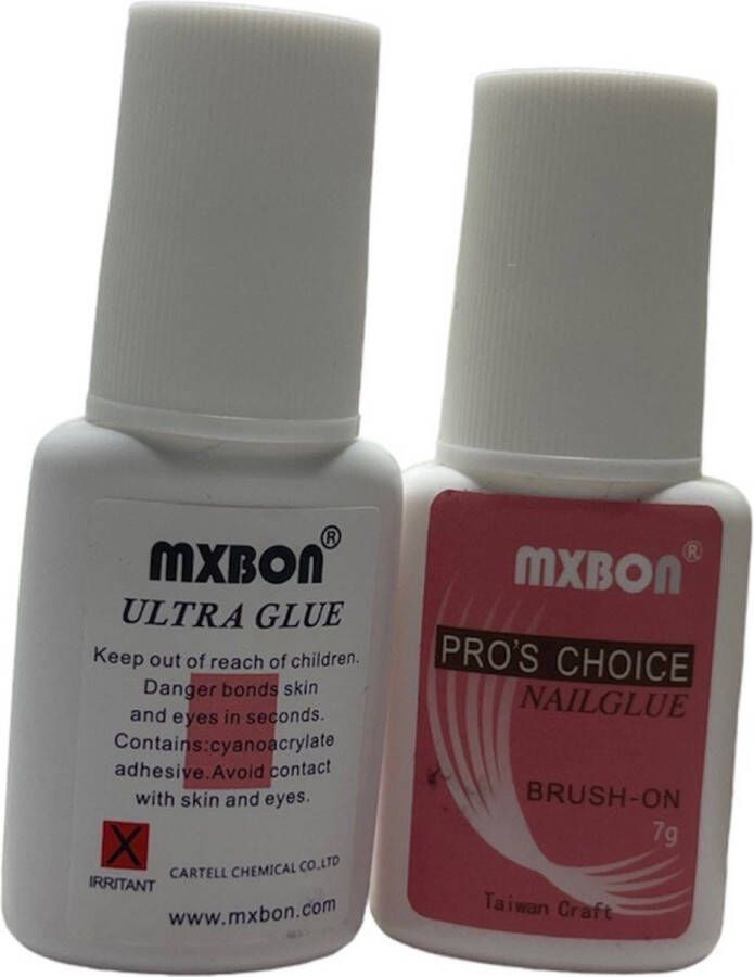 Mxbon Pros choice lijm nagel tip lijm voor tipnagels lijm