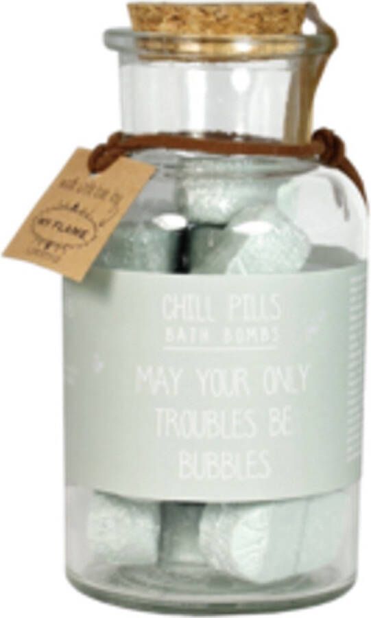 My Flame Lifestyle Bruisballen 'May Your Only Troubles Be Bubbles' Minty Bamboo