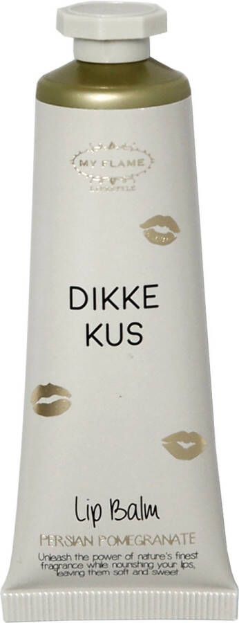 My Flame Lifestyle MY FLAME Vegan Lippenbalsem Dikke kus Persian Pomegranate 30 ml