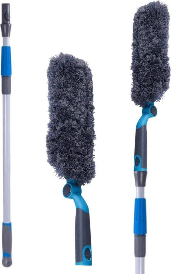 My Green Deal -Professionele Plumeau Uitschuifbaar-Ragebol-met Telescoopsteel-Hoogwaardige kwaliteit -Uitschuifsteel-Afstoffer-Wasbaar-Microvezel