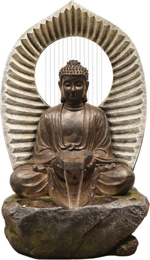 My Lifestyle Collection Waterornament Taipei Polystone 140cm Incl. Pomp en Verlichting