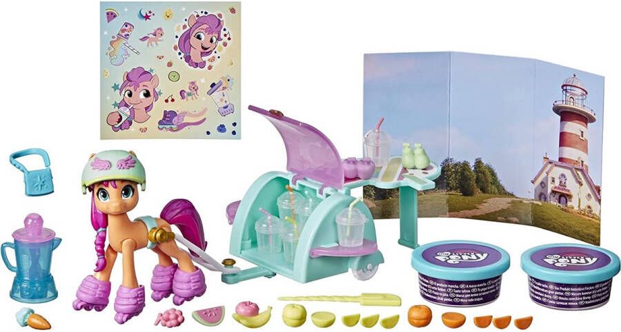 My Little Pony Speelset Smoothie Shop Sunny Starscout 30-delig