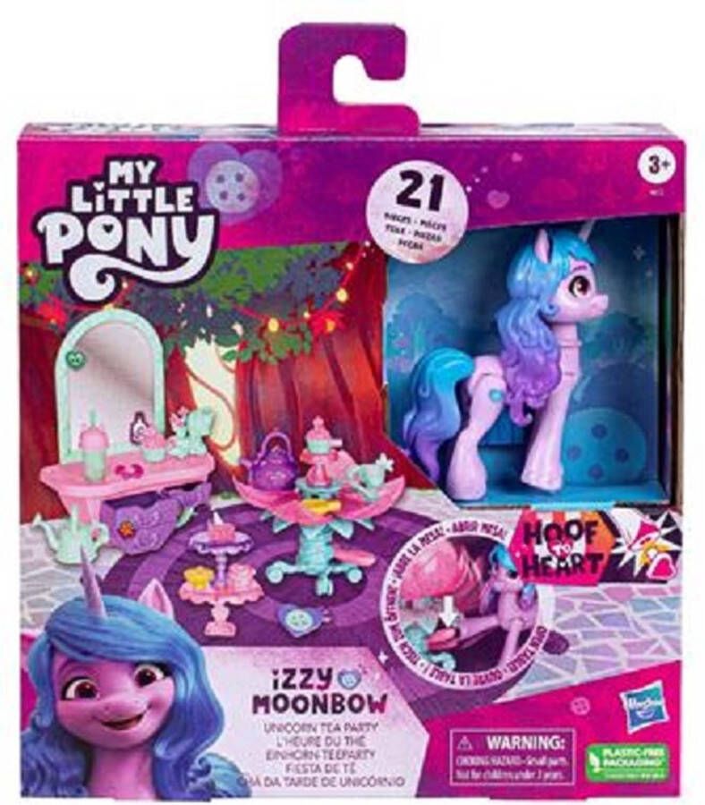 My Little Pony : Izzy Moonbow Unicorn Tea Party Speelfiguur