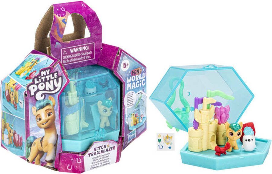 My Little Pony Mini World Hitch Trailblazer Speelfiguur set 4 cm groot