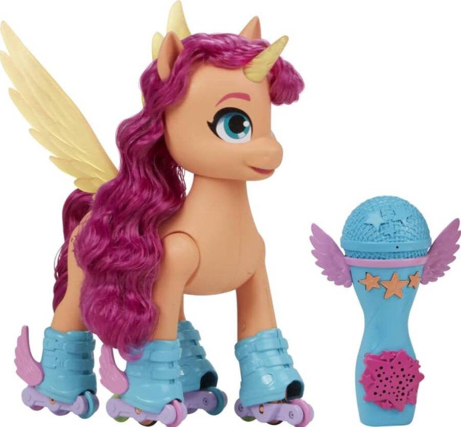 My Little Pony Speelfiguur Speelgoed Sunny Microfoon Stickers