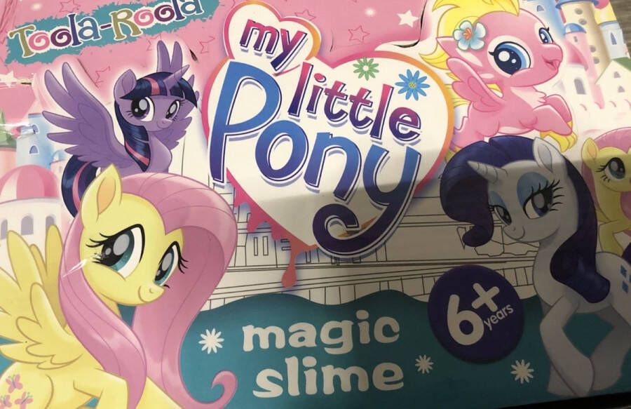 My Little Pony Speelslijm slijm Unicorn Inclusief speelfiguur voordeelverpakking cadeautip
