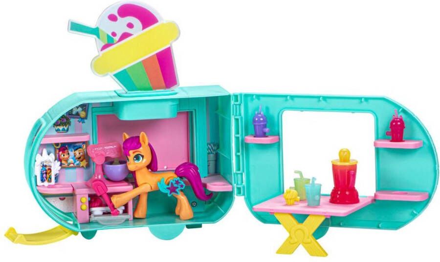 My Little Pony Sunny Starscout Smoothie Kraam Speelfiguur