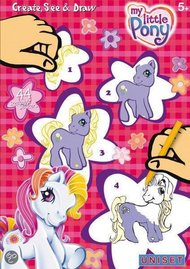 My Little Pony Uniset: Magic Sticker Drawing Set